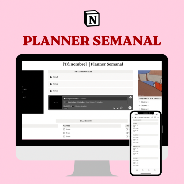 Planeador semanal