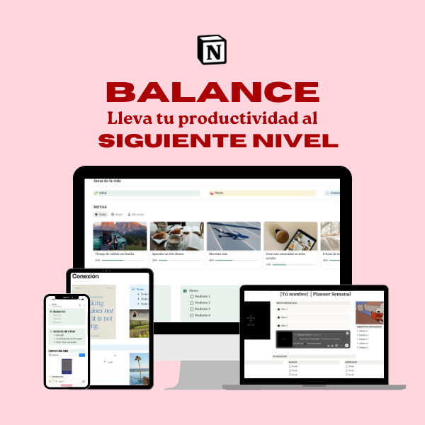 Bundle Balance — plantillas de Notion